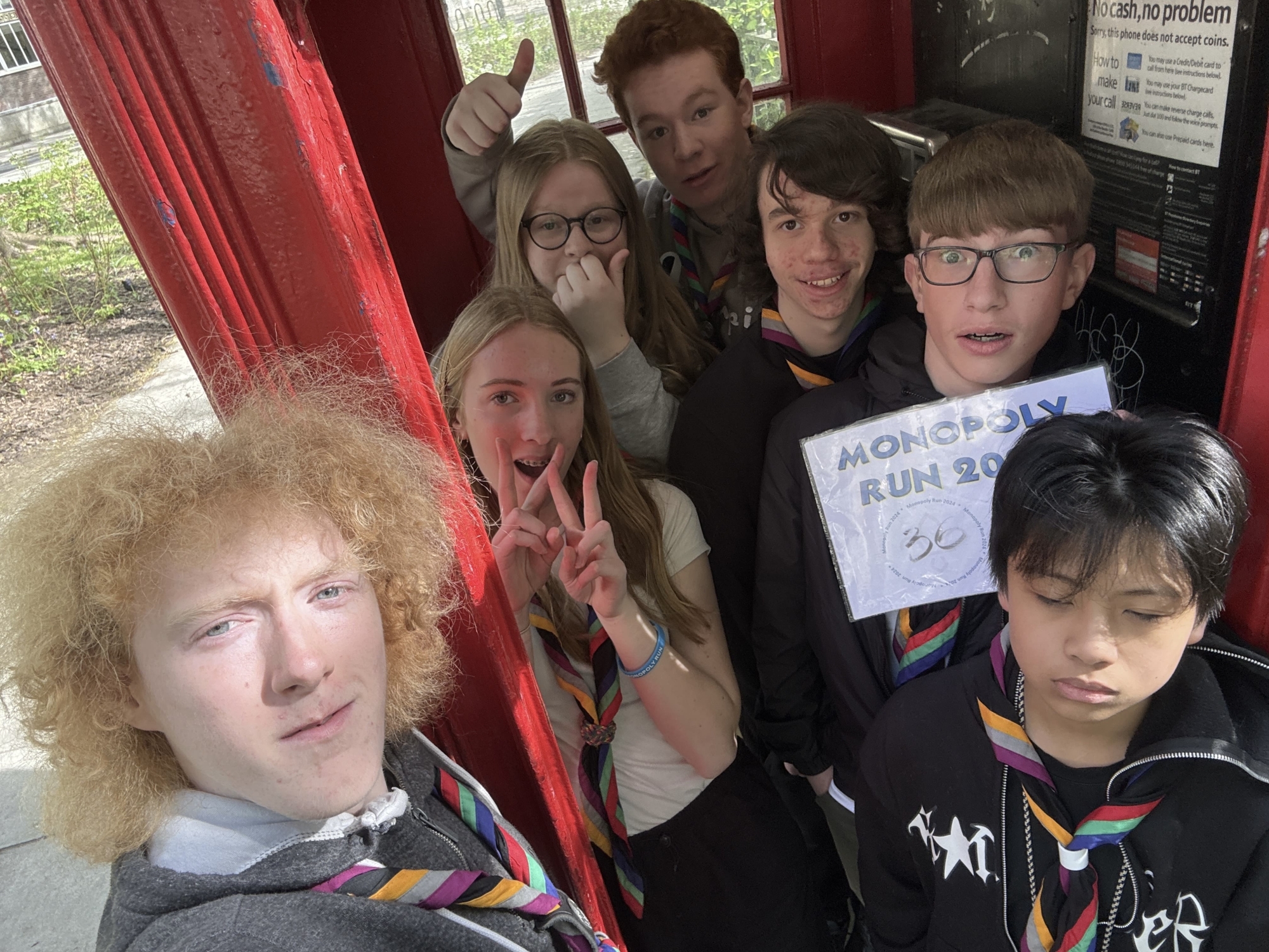 Explorers at Monopoly Run